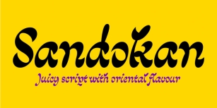 Sandokan Font Download