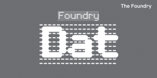 Foundry Dat Font Download