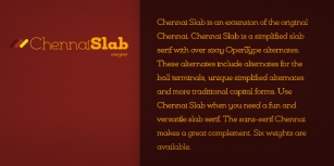 Chennai Slab Font Download