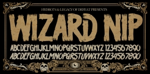H74 Wizard Nip Font Download