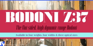 Bodoni Z37 Font Download