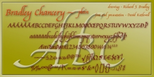 Bradley Chancery Font Download