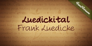 Luedickital Font Download