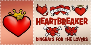 Heart Breaker BTN Font Download