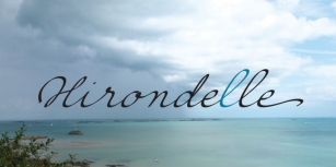 Hirondelle Font Download