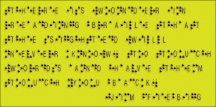 Braille Alpha Font Download