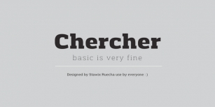 Chercher Font Download