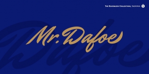Mr Dafoe Pro Font Download
