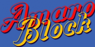 Amaro Block Font Download