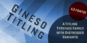 Gineso Titling Font Download