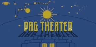 PAG Theater Font Download