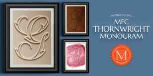 MFC Thornwright Monogram Font Download