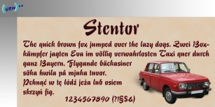 Stentor Font Download