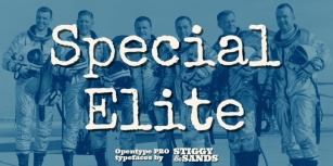 Special Elite Pro Font Download