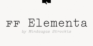 FF Elementa Font Download