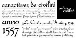 Civilite Font Download