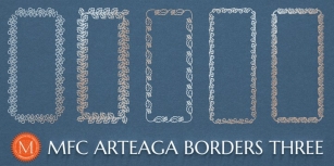 MFC Arteaga Borders Three Font Download