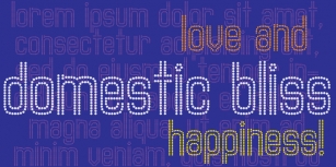 Domestic Bliss Font Download