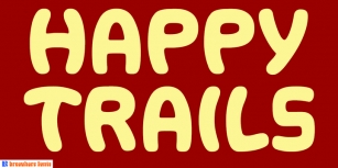 Happy Trails Font Download