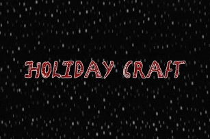 Holiday Craf Font Download