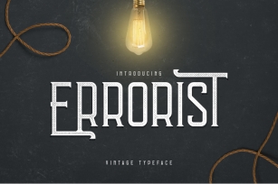 Errorist - Vintage Typeface Font Download