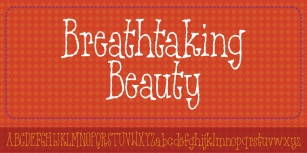 Breathtaking Beauty DEMO Font Download
