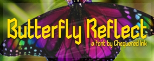 Butterfly Reflec Font Download