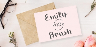 Emily The Brush Dem Font Download