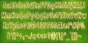 It Lives In The Swamp BRK Font Download