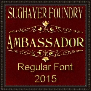 Ambassador Font Download