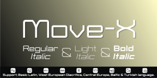 Move-X Font Download