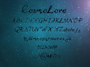 Cosmo_Love Font Download