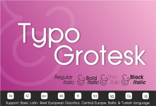 Typo Grotesk Font Download