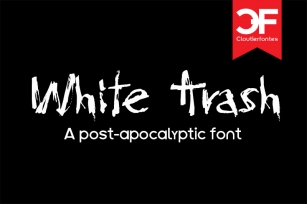 CF White Trash Font Download