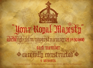 Your Royal Majesty Font Download