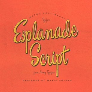 Esplanade Scrip Font Download