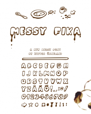 Messy Fika Font Download