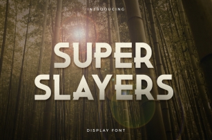 Super Slayers Font Download