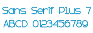 Sans Serif Plus 7 Font Download