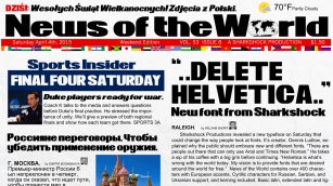 News of the World Font Download