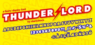 Thunder Lord Font Download