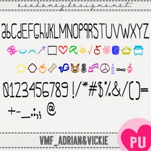 Oh_Adrian&Vickie Font Download