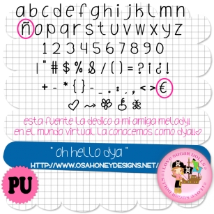 Oh_Hello_Dya Font Download