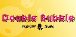 Double•Bubble Shadow Font Download