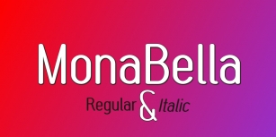 MonaBella Font Download