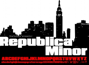 Republica Minor Font Download