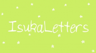 IsukaLetters Font Download