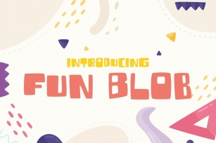 Fun Blob - Funny Kids Font Font Download