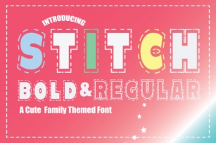 Stitch Font Download