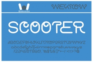 Scooter Experiment Font Download
